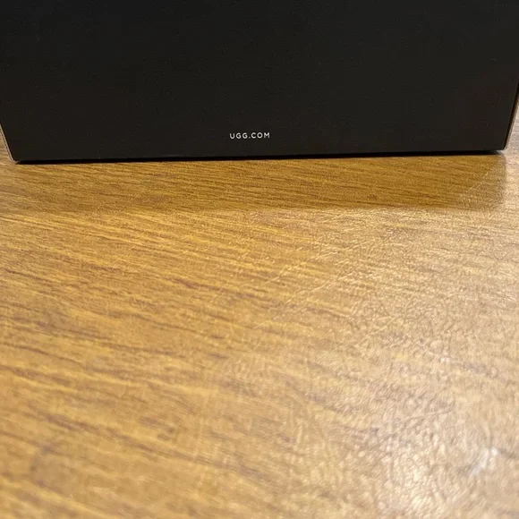 UGG Men's Adler Black Suede Slip-Ons - Picture 12 of 13